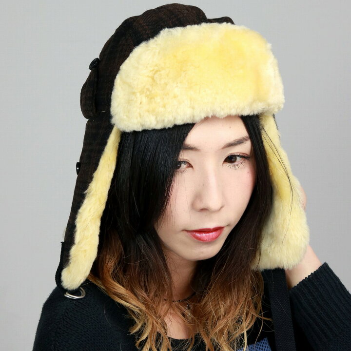 楽天市場】＼本日▽10％OFFクーポン対象/ 飛行帽 メンズ Woolrich 