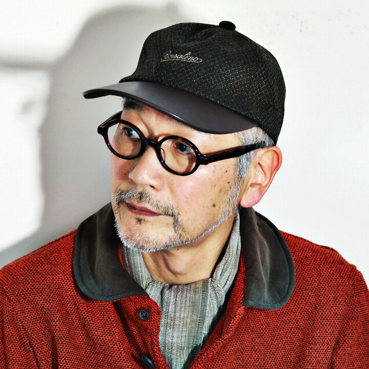 楽天市場】ボルサリーノ キャップ 秋冬 メンズ 野球帽 レザー ベース 