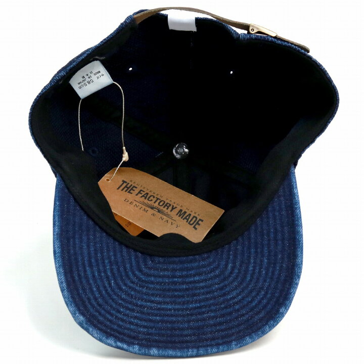 楽天市場 The Factory Made キャップ メンズ デニム 春夏 ファクトリー メイド 帽子 クラシック 6方キャップ バーズアイ パッカブル ジーンズ 洗い加工 ザ パッカブル 洗い加工 ベースボールキャップ レディース ネイビー 紺 Cap クリスマス ギフト プレゼント 帽子