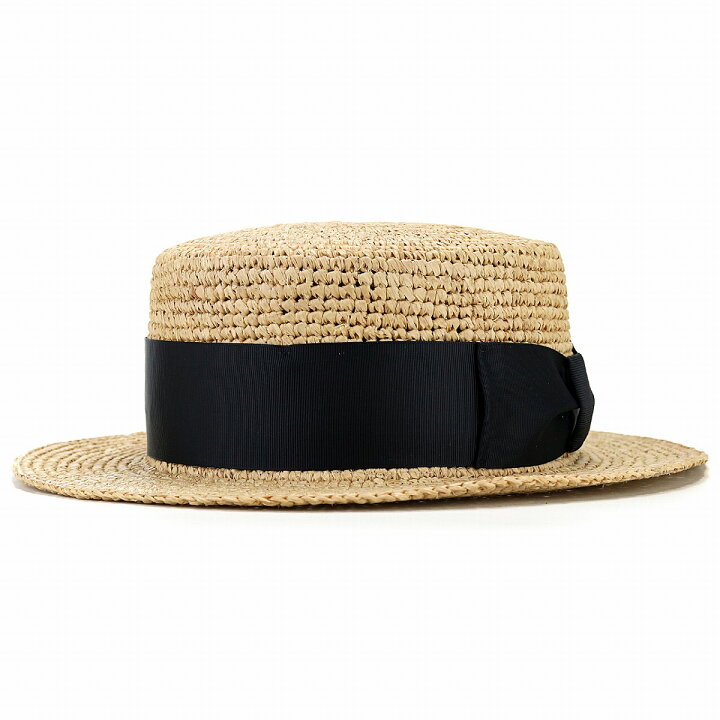 楽天市場】＼限定▽10％OFFクーポン対象/ カンカン帽 ラフィア 編み 