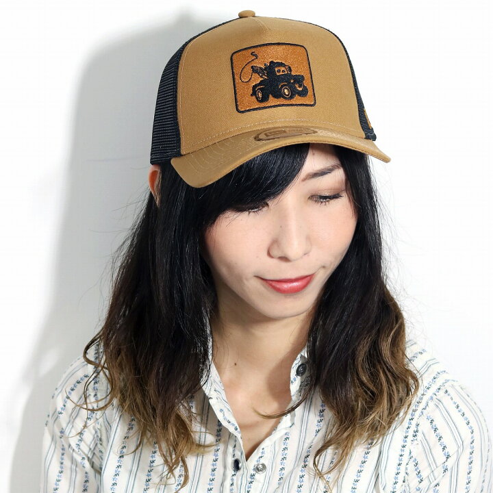 楽天市場 メッシュ キャップ カーズ メーター Newera 大人用 9forty A Frame Trucker レッカー車 メンズ レディース キャラクター 帽子 Disney Cap ニューエラ ディズニー 茶色 ブラウン タン Baseball Cap 父の日 ギフト ディズニー 帽子 男性 プレゼント