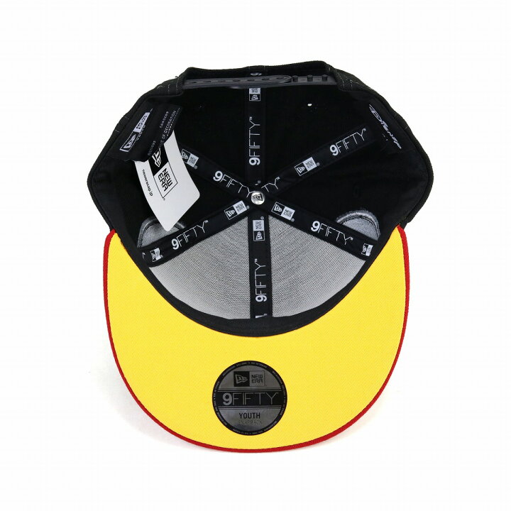 Kids 子供用 ニューエラ Newera Disney コラボ 帽子 Kids 59fifty ディズニー ミッキーマウス シルエット ボール ネイビー 8周年記念イベントが