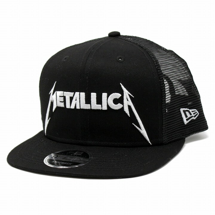 楽天市場】キャップ NEWERA メタリカ メッシュキャップ METALLICA 帽子 