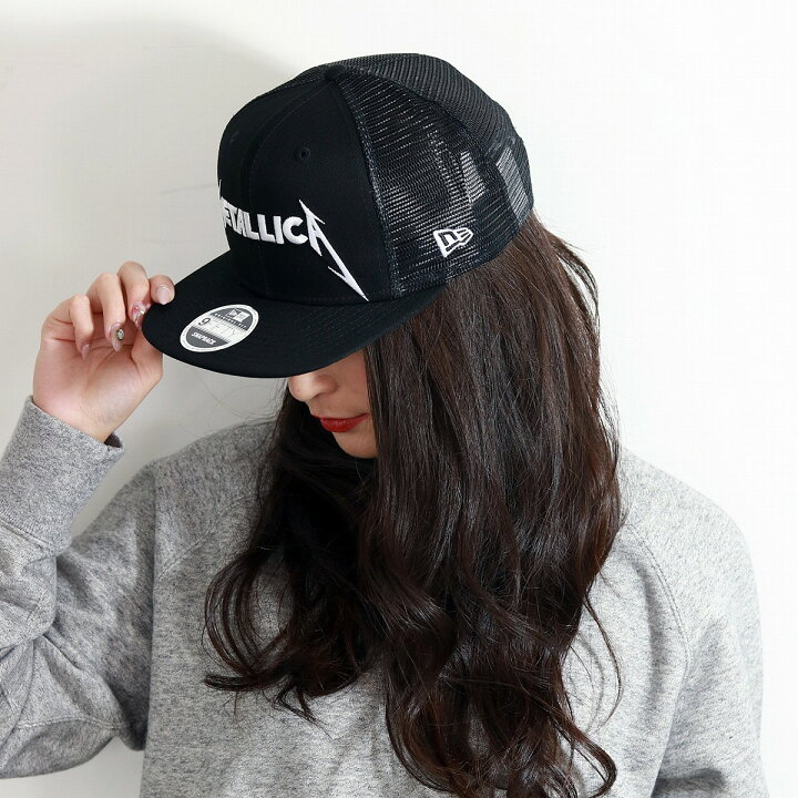楽天市場】キャップ NEWERA メタリカ メッシュキャップ METALLICA 帽子 