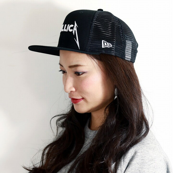 楽天市場】キャップ NEWERA メタリカ メッシュキャップ METALLICA 帽子 
