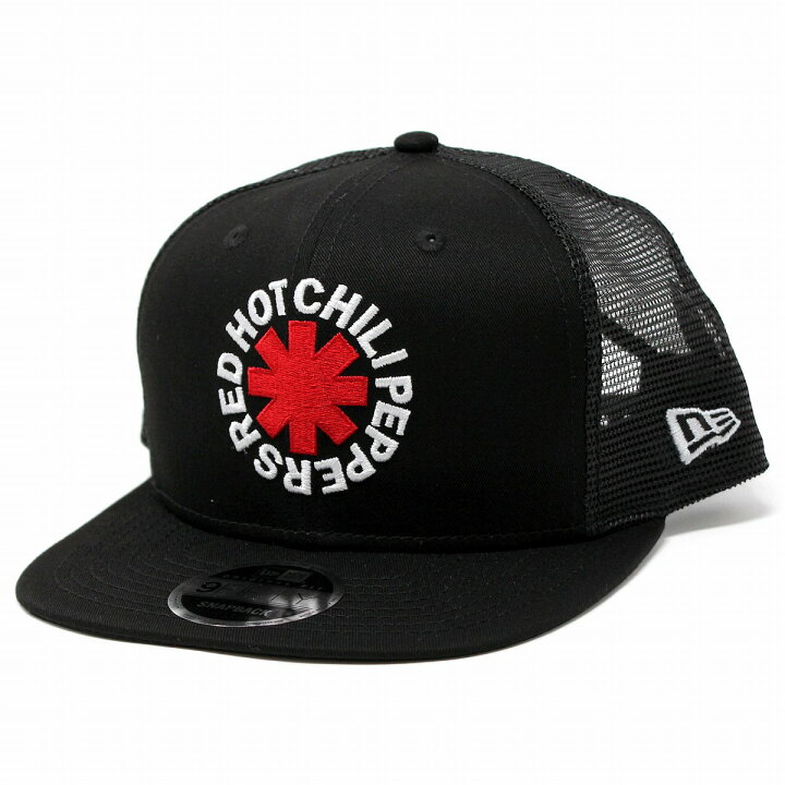楽天市場】メッシュキャップ ニューエラ RED HOT CHILI PEPPERS 