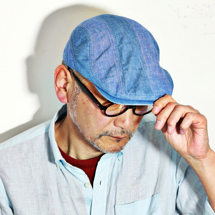 楽天市場 シナコバ デニム ハンチング メンズ 春夏 日本製 Sinacova ハンチング帽 パッチワーク デニムキャップ マリンコーデ 40代 50代 60代 70代 紳士 ブランド ファッション 綿 麻 青 ブルー メンズ帽子 ハンチング帽 紳士帽子 ハンチング帽子 おしゃれ 通販 ぼうし