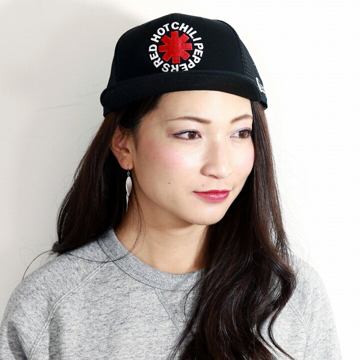 楽天市場】メッシュキャップ ニューエラ RED HOT CHILI PEPPERS 