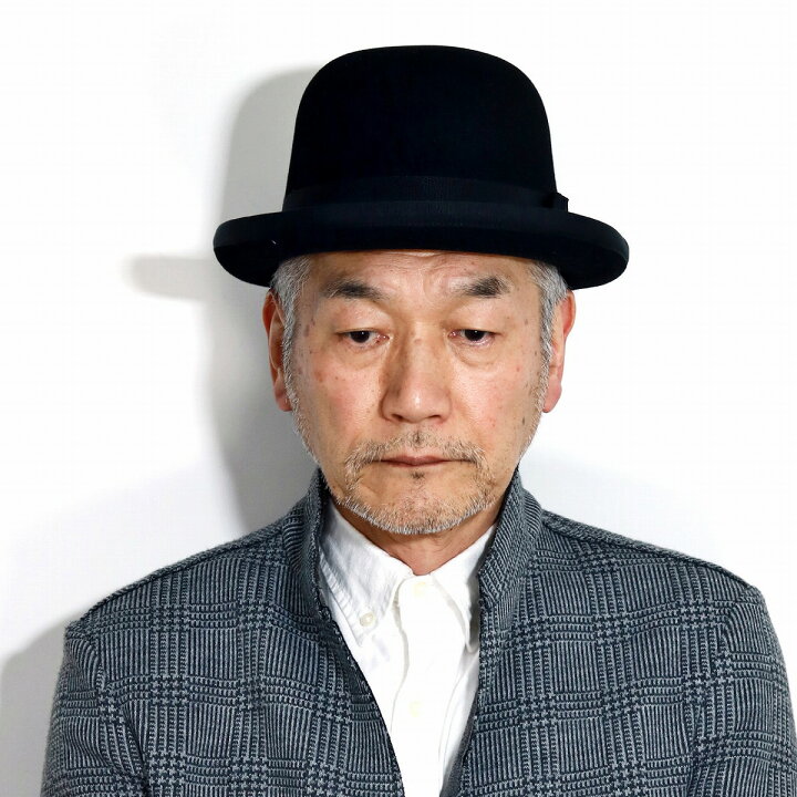 楽天市場】クリスティーズ フェルト ボーラーハット ホンブルグ 