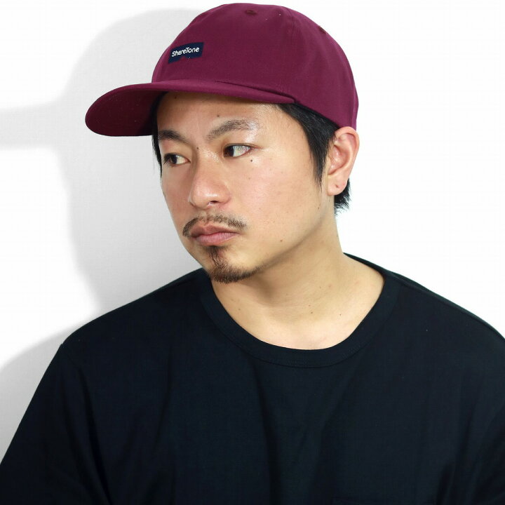 楽天市場 キャップ レディース コットン シンプル 帽子 新色 ロゴキャップ ストリート キャップ メンズ Sharetone キャップ シェアトーン ダークパープル Baseball Cap Elehelm帽子通販専門店