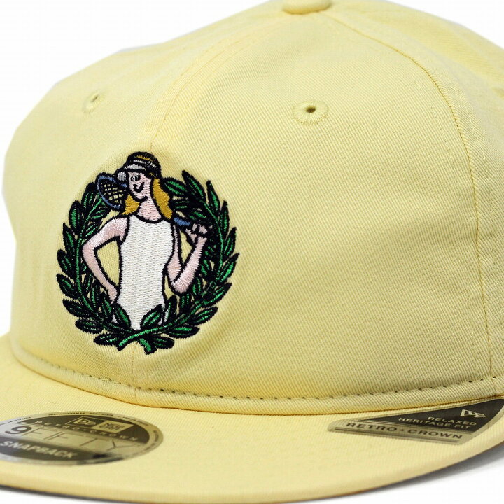 楽天市場 Newera コラボ キャップ アーティスト Face イラストレーター ニューエラ コラボレーション ストリートカルチャー イラスト 帽子 9fifty Retrocrown フェイス スナップバック サイズ調節 黄色 淡いイエロー ベイビーイエロー Cap Elehelm帽子 通販専門店