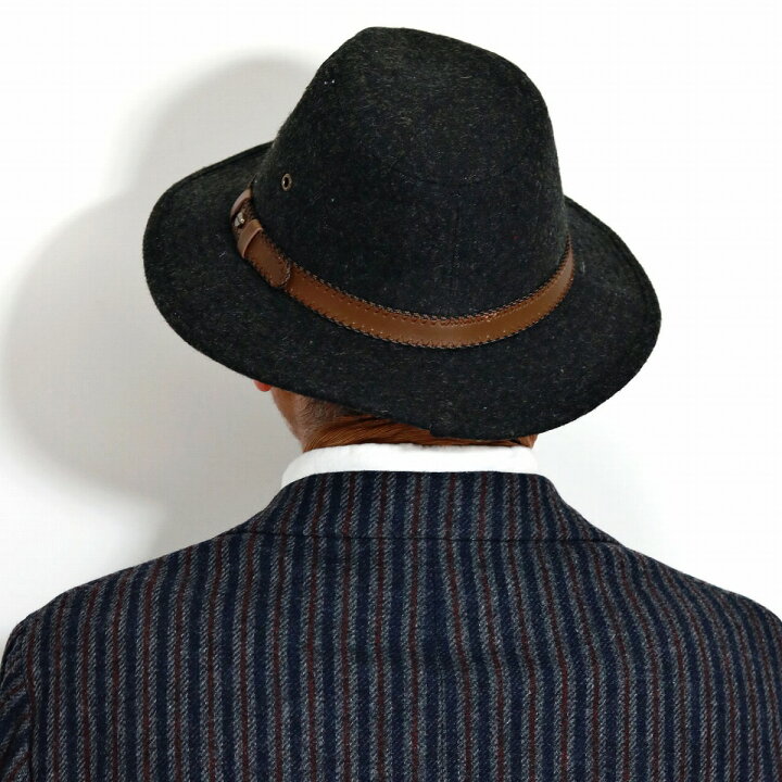楽天市場 アウトドアハット Upf50 ステットソン サファリハット メンズ ハット ワイドブリム ウール 中折れハット 秋 冬 帽子 Stetson 中折れ帽 ビンテージ調 Stetson 40代 50代 60代 70代 ファッション チャコール Felt Hat Fedora 父の日 Elehelm帽子通販専門店