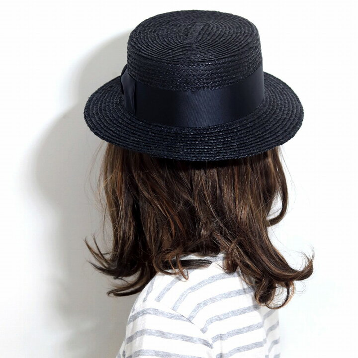 新品同様】サンローラン ストローハット 黒 （SAINT LAURENTのフリマ 