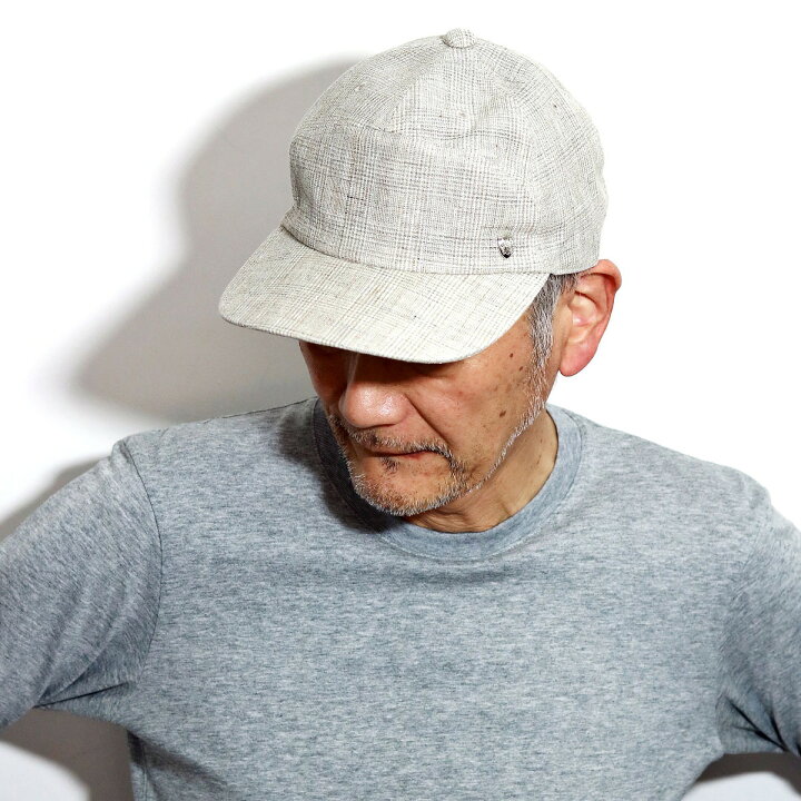 楽天市場 ダックス キャップ リネン 帽子 メンズ 春夏 キャップ 大きいサイズ 麻素材 グレンチェック Daks ブランド 大人 キャップ S M L Ll 日本製 ベージュ Cap 送料無料 父の日 ギフト 男性 誕生日 プレゼント 帽子通販 敬老の日