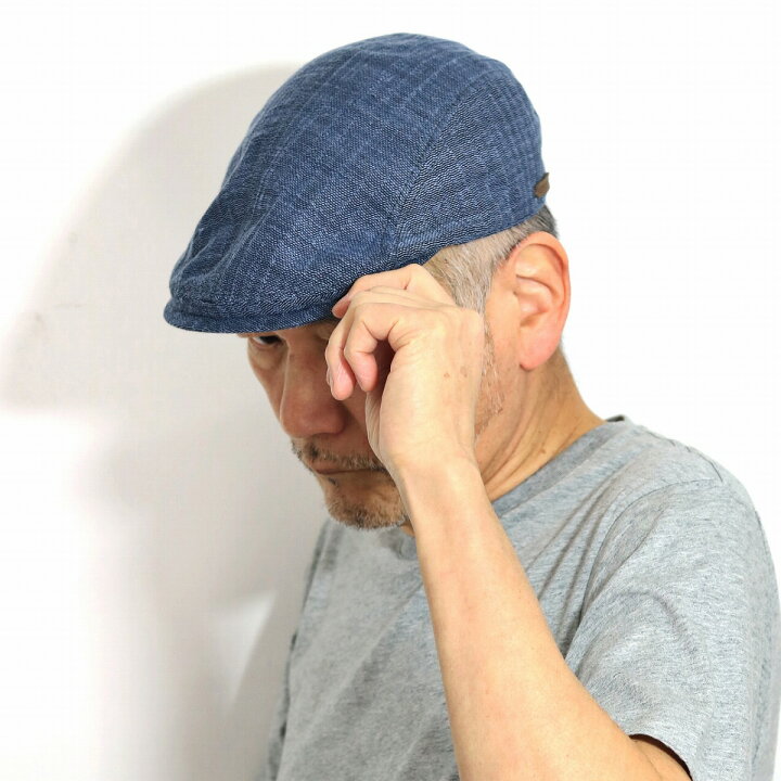 楽天市場 ハンチング帽 春夏 メンズ 大きいサイズ ハンチング 父の日 プレゼント おススメ 帽子 ステットソン ブランド Stetson メッシュ カラミ 麻 紺 ネイビー Ivy Cap 男性 プレゼント 帽子通販 敬老の日 Elehelm帽子通販専門店