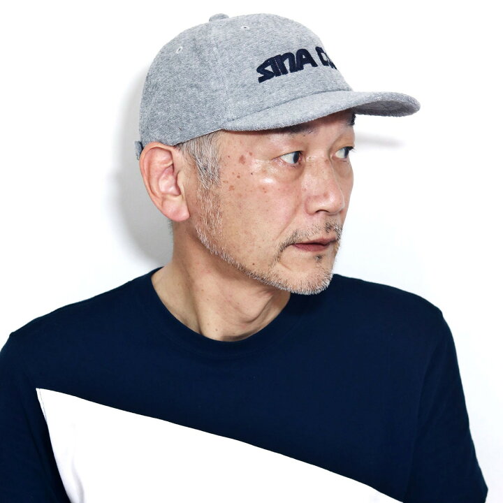 楽天市場 キャップ パイル地 メンズ 春夏 Sinacova ブランド ロゴキャップ Sinacova 帽子 タオル風生地 手洗い可 日本製 シナコバ 野球帽 レディース M L Ll サイズ調整 帽子 紳士 イタリア マリンコーデ グレー Baseball Cap ギフト プレゼント 父の日