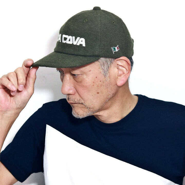楽天市場 キャップ 大きいサイズ メンズ 春夏 Sinacova ブランド ロゴキャップ パイル地 Sinacova 帽子 手洗い可 日本製 シナコバ 野球帽 レディース サイズ調整 帽子 紳士 イタリア マリンコーデ カーキ Baseball Cap ギフト プレゼント 敬老の日 Elehelm帽子