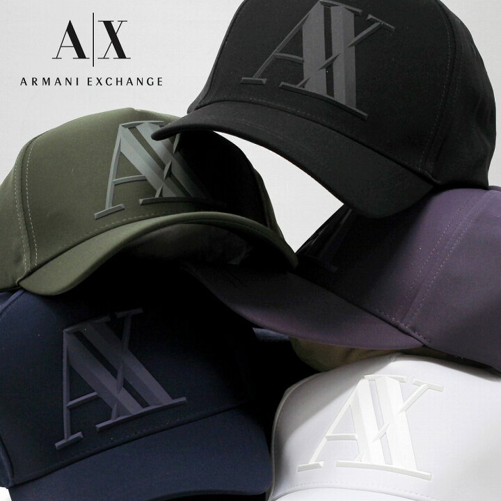 楽天市場 本日限定10 Offクーポン キャップ ゴムロゴ アルマーニエクスチェンジ 紳士キャップ メンズ スポーツ A X Armani Exchange キャップ メンズ 帽子 メンズ ゴルフ 正規輸入品 ブランド Baseball Cap 代 30代 40代 ファッション 小物 ブランド 父の日