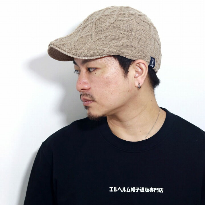 楽天市場 ハンチング帽 メンズ 冬 ケーブル編み Psycho Bunny ウール ニットハンチング帽 サイコバニー ハンチング帽子 帽子 メンズ 秋冬 ファッション アイビーキャップ Ivy Cap 代 30代 40代 ファッション 小物 レディース メンズ ファッション ブランド 父の日