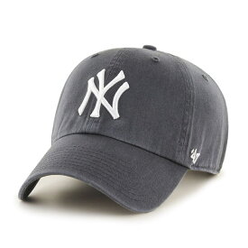 ＼本日クーポン利用で5%OFF／ 47brand クリーンナップ フォーティーセブン ブランド キャップ Yankees '47 CLEAN UP Charcoal /White チャコール/ホワイト