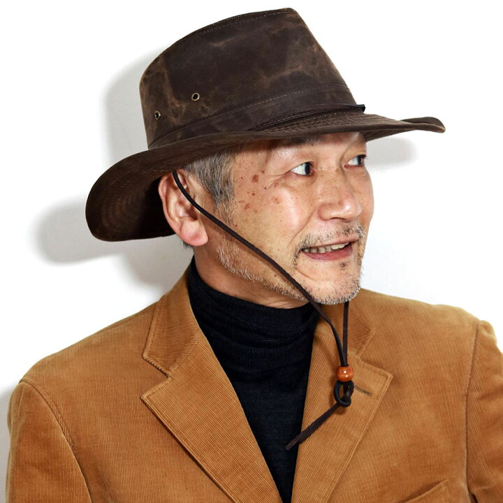 楽天市場 ハット メンズ カウボーイハット 大きいサイズ 加工コットン キャンプ 登山 山登り Uvカット Upf50 ドーフマンパシフィック Sheila オリーブ ブラウン Hat 40代 50代 60代 男性 ファッション クリスマス プレゼント ギフト ラッピング包装無料 父の日