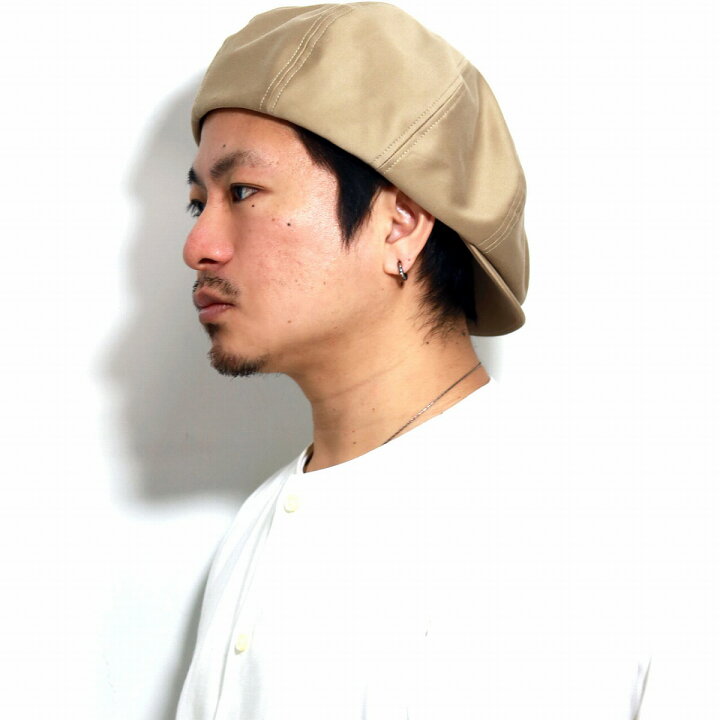キャスケット メンズ M L Racal Xl キャスケット帽 ニュースボーイキャップ 大きいサイズ 帽子 無地 レディース 春夏 ラカル コットンリネン