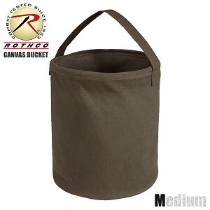 ROTHCO [ XR ]  LoXn Rbg100% oPc MTCY - I[u CANVAS WATER BUCKET dHoPc z yz c[obO   H H AEghA Lv