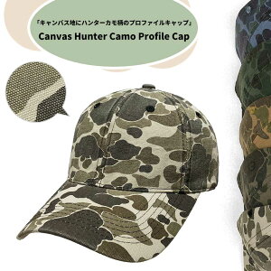 �y�l�R�|�X�Ή��z�L�����o�X�n �n���^�[�J���� �v���t�@�C�� �L���b�v - �X�g�[�� Canvas Hunter Camo Profile Cap �����Y ���f�B�[�X �X�q �r�b�O �傫�� �T�C�Y �J�[�u �� �t���[ �_�b�N�n �_�b�N