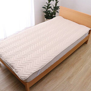\最大1000円OFF+100円OFF/ベッドパッド ダブル 防ダニ 消臭 抗菌 140×200 キルト 敷きパッド 洗える 洗濯機 OK 敷パッド かわいい アレルギー ケア ダブルサイズ 140 200 cm 夏 汗 皮脂 汗取り パッド