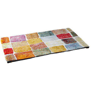 \最大1000円OFF+100円OFF/玄関マット 70×120 パレット柄 室内 おしゃれ ウィルトン織 玄関 ラグ マット 室内 おしゃれ かわいい 北欧 モダン クラシック おしゃれ 120cm トルコ 抗菌 防臭 消臭 カ