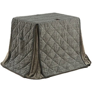 【最大1000円OFFクーポン】 ハイタイプ 一人用 こたつ布団 単品 省スペース 長方形 184×204 グレンチェック ツイード 薄 掛け布団 コンパクト あったかい フランネル 184 204 cm 2尺 1人 こたつ かわ