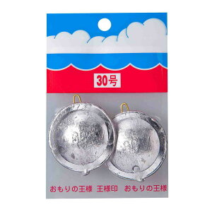 パックオモリ(小袋入)円盤型 【30号】 第一精工