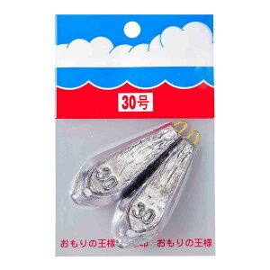 パックオモリ(小袋入)六角型 【30号】 第一精工