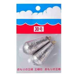 パックオモリ(小袋入)ナス型 【30号】 第一精工