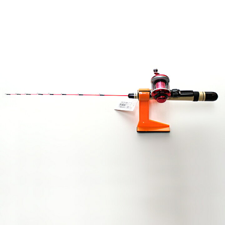 楽天市場 ワカサギ釣りセット50cm ロッド ライン付きリール 竿立てセット エナスクエア楽天市場店