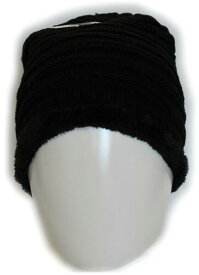 帽子 ボアニットキャップ ブラック エクセル WP-587