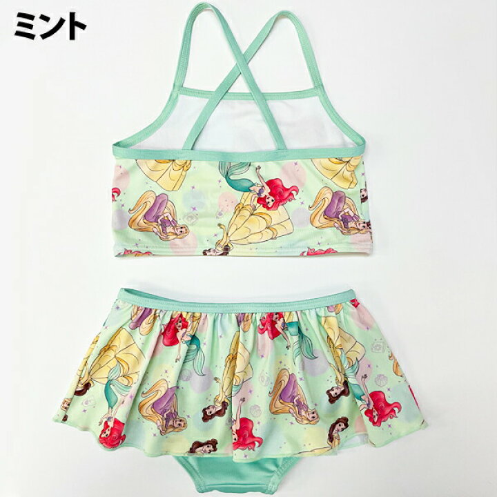 楽天市場 10 Offクーポン有 ディズニー プリンセス 水着 子供 女の子 セパレート キッズ ワンピース アリエル ベル エルサ Upf50 水泳水着 スイムウェア ｕｖ対策 日よけ スイミング 入園準備 小学校 入学準備 100cm 110cm 1cm 130cm おしゃれ Rcp こどもじかん