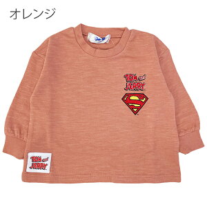 ロンT キッズ トムとジェリー スーパーマン バットマン 男の子 女の子 洋服 長袖Tシャツ 長Tシャツ プリント 長袖 80cm 90cm 95cm 100cm 110cm 120cm 130cm ハロウィン 衣装 子供 服 ベビー 子供 赤ちゃん