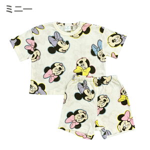 ディズニー パジャマ ベビー tシャツ キッズ 綿100% セットアップ Disney 服 トム&ジェリー PEANUTS 半袖 夏 半ズボン ミッキー ミニー 子供 男の子 女の子 グッズ 赤ちゃん 上下 夏 短パン スヌ