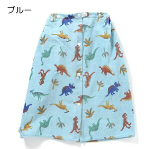 【20%OFF】ラップタオル キッズ 巻きタオル 60cm×120cm アンパサンド Ampersand プールタオル 男の子 UVカット 紫外線対策 恐竜 子供 海水浴 水泳 スイミング 川 水遊び 夏 ビーチタオル バスタオル