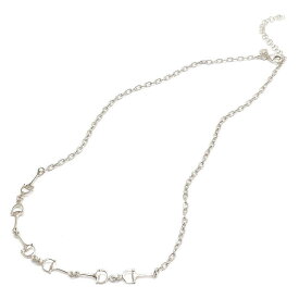 entiere アンティエーレ ネックレス 40+5cm ハミ・ビットチェーン シルバー925 ロジウムメッキ レディース