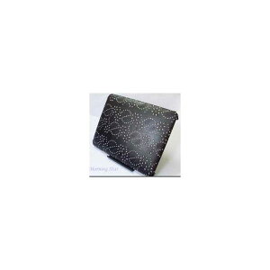 iPad��p�n�[�h�o�b�N�P�[�X�J�o�[/�u���b�N�yIPAD-CASE-G-Black�z