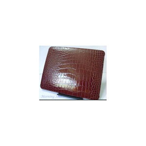iPad��p�n�[�h�o�b�N�P�[�X�J�o�[/�u���E���yIPAD-CASE-LC-Brown�z