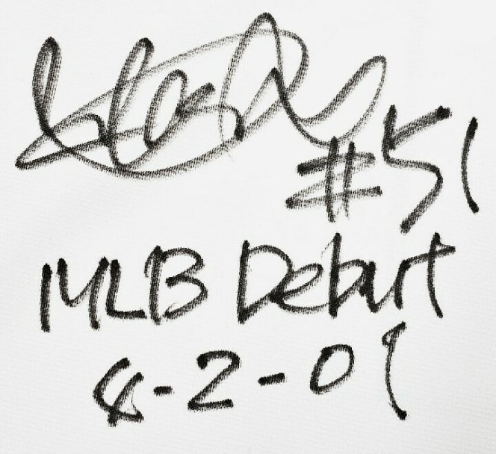 楽天市場】イチロー直筆サイン入り2001年MLBデビュー記念オールスター 