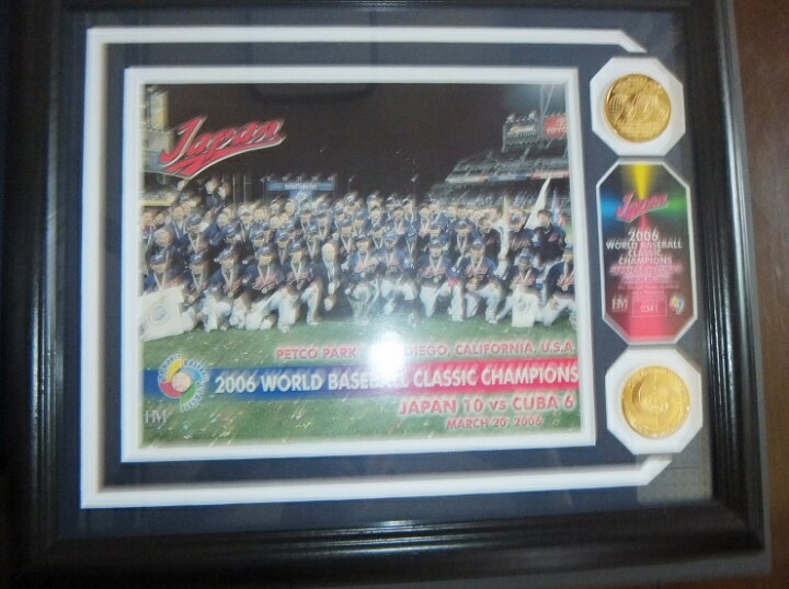 楽天市場】イチロー選手 2006 WBC 直筆サイン入りジャージー(額入り 