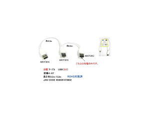 USB2.0zP[u(A/IXA/IXx2)/30cm+20cm(UC-A-AY)