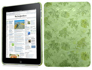 iPad��p�n�[�h�o�b�N�P�[�X�J�o�[/�t�����[�yIPAD-CASE-H-Flower4�z