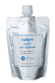 シークリスタルス エプソムミルク 全身用乳液 （無香料）エプソムソルト配合マグネシウムクリーム硫酸マグネシウム 10%配合