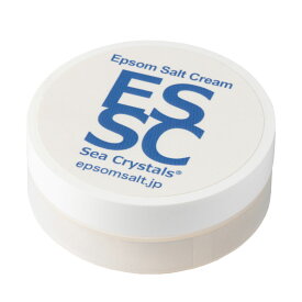 【公式】 エプソムクリーム 重曹入り マグネシウムクリーム エプソムソルト15％配合 30g 塗るマグネシウム 乾燥肌 保湿 ミネラル保湿 シークリスタルス 日本製