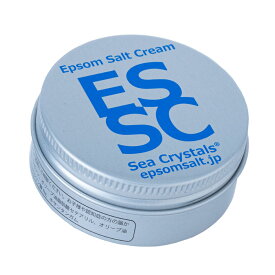 【公式】エプソムソルトクリーム30g エプソムソルトが保湿クリームになりました マグネシウムクリーム 硫酸マグネシウム 15%配合商品 シークリスタルス エプソム ソルト 塗るマグネシウム 乾燥肌 保湿 ミネラル マグネシウム